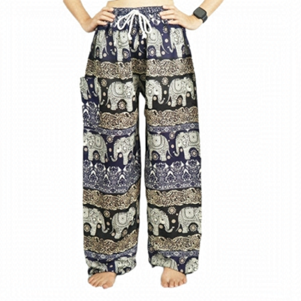 CHINRADA - CHANG THAI DRAW STING  HAREM PANTS 🇹🇭